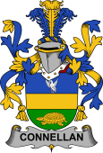Irish Coat of Arms for Connellan or O'Connellan