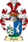 v.23 Coat of Family Arms from Germany for Stendt