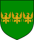 English Family Shield for Owen II
