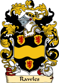 English or Welsh Family Coat of Arms (v.23) for Rawles (Dorsetshire)