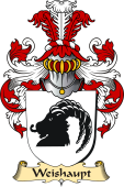 v.23 Coat of Family Arms from Germany for Weishaupt