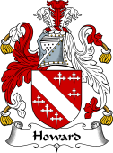 English Coat of Arms for the family Howard