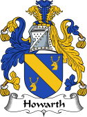 English Coat of Arms for the family Howart