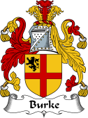 Irish Coat of Arms for Burke