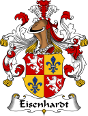 German Wappen Coat of Arms for Eisenhardt