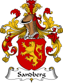 German Wappen Coat of Arms for Sandberg