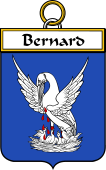 French Coat of Arms Badge for Bernard