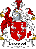 English Coat of Arms for the family Cranwell