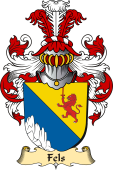 v.23 Coat of Family Arms from Germany for Fels
