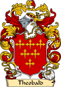 English or Welsh Family Coat of Arms (v.23) for Theobald (Kent, 1583)