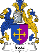 English Coat of Arms for Isaac