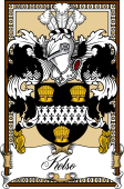 Scottish Coat of Arms Bookplate for Kelso