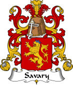 Coat of Arms from France for Savary