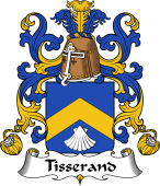 Coat of Arms from France for Tisserand