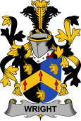 Irish Coat of Arms for Wright