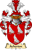 English Coat of Arms (v.23) for the family Acherton