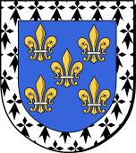 Spanish Family Shield for Banuelos