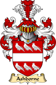 English Coat of Arms (v.23) for the family Ashborne