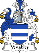 English Coat of Arms for Venables