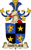 Republic of Austria Coat of Arms for Hartlieb