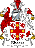 English Coat of Arms for Rhodes