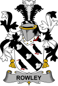 Irish Coat of Arms for Rowley or O'Rowley
