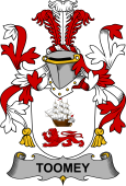 Irish Coat of Arms for Toomey or O'Twomey