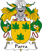 Spanish Coat of Arms for Parra