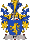 Danish Coat of Arms for Leth