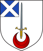 Scottish Family Shield for Halliday