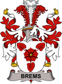 Danish Coat of Arms for Brems