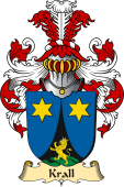 v.23 Coat of Family Arms from Germany for Krall