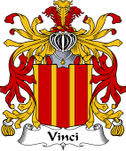 Italian Coat of Arms for Vinci