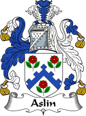 English Coat of Arms for Aslin