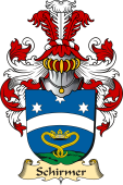 v.23 Coat of Family Arms from Germany for Schirmer