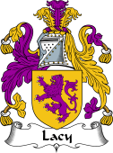 Irish Coat of Arms for DeLacy or Lacy