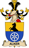 Republic of Austria Coat of Arms for Alker