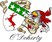 Sept (Clan) Coat of Arms from Ireland for O'Doherty