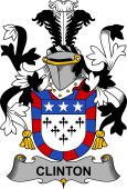 Irish Coat of Arms for Clinton