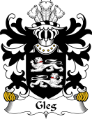 Welsh Coat of Arms for Gleg (of Cheshire)