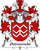 Polish Coat of Arms for Ostrozencki