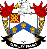 Coat of arms used by the Yardley family in the United States of America