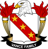 American Coat of Arms for Vance