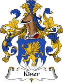 German Wappen Coat of Arms for Kiner