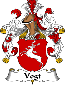 German Wappen Coat of Arms for Vogt