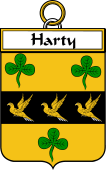 Irish Badge for Harty or O'Haherty