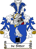 Dutch Coat of Arms for de Sitter