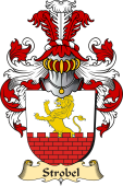 v.23 Coat of Family Arms from Germany for Strobel