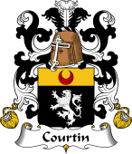 Coat of Arms from France for Courtin