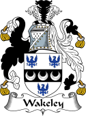 English Coat of Arms for the family Wakeley